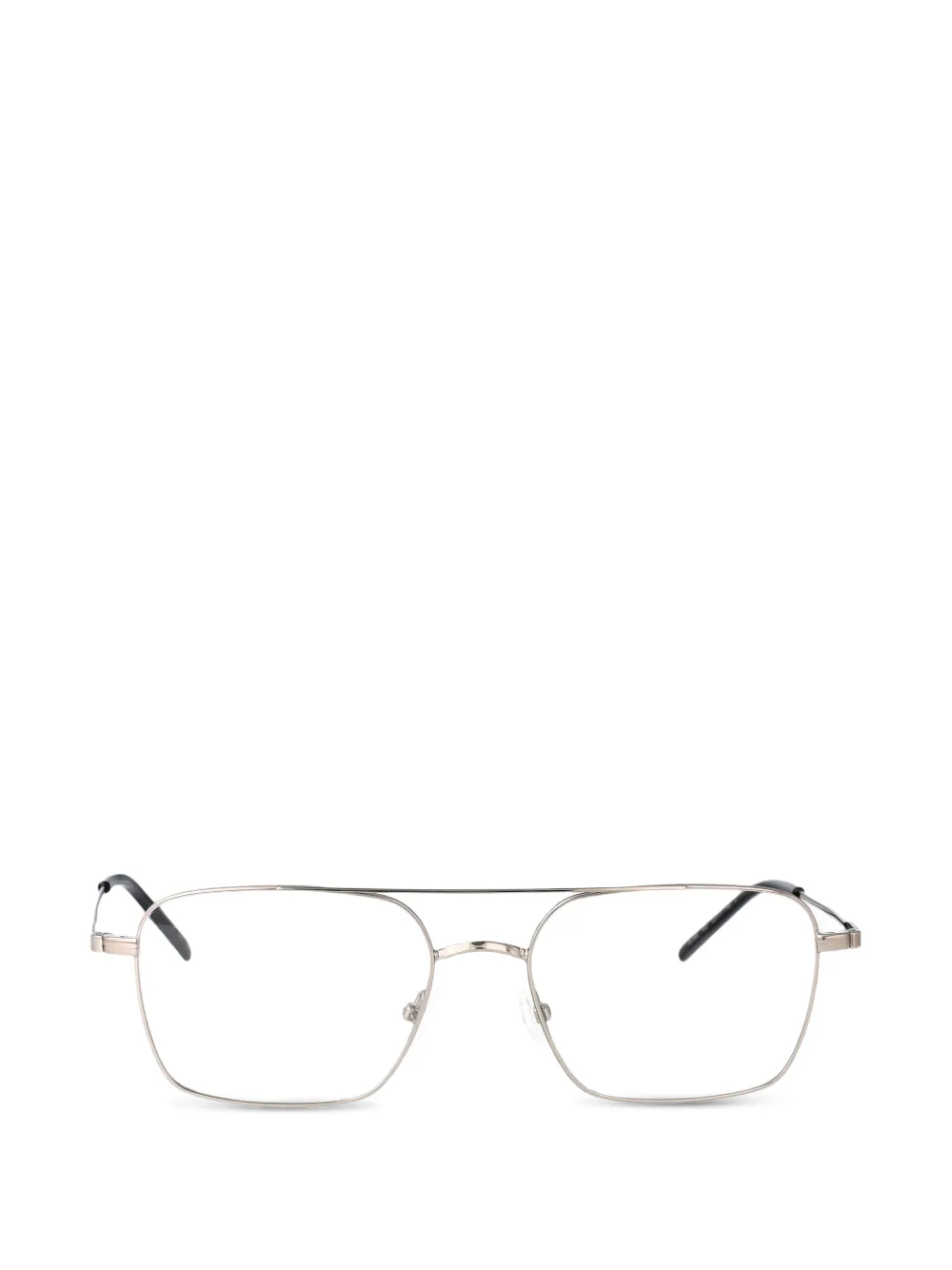 Saint Laurent Eyewear double-bridge glasses - Argento