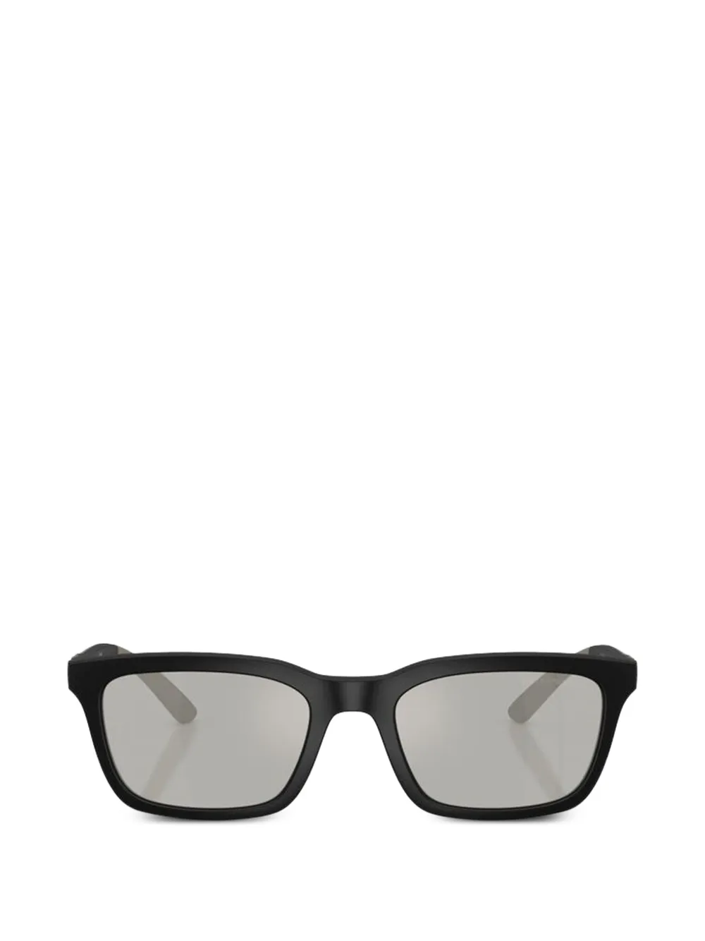 Emporio Armani rectangle-frame sunglasses - Schwarz
