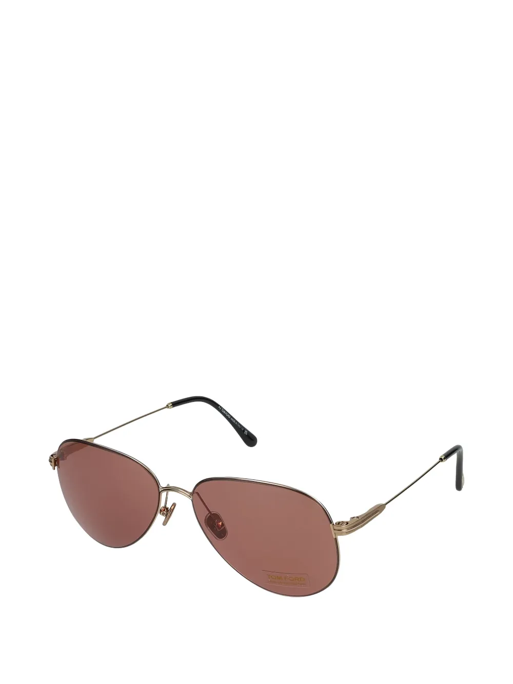 TOM FORD Eyewear Zonnebril met piloten montuur Goud