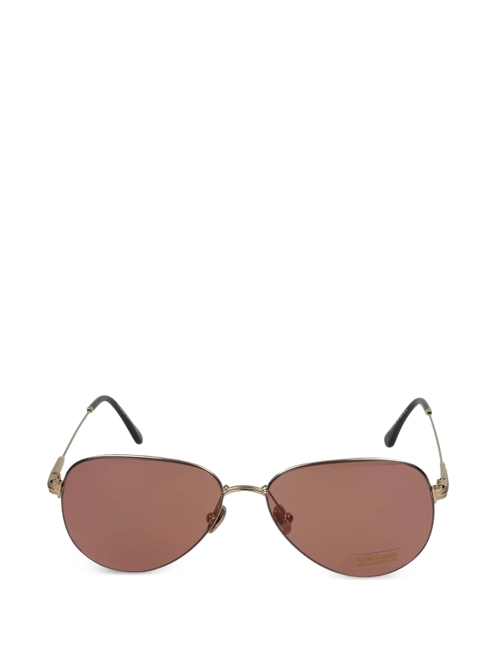TOM FORD Eyewear Zonnebril met piloten montuur Goud