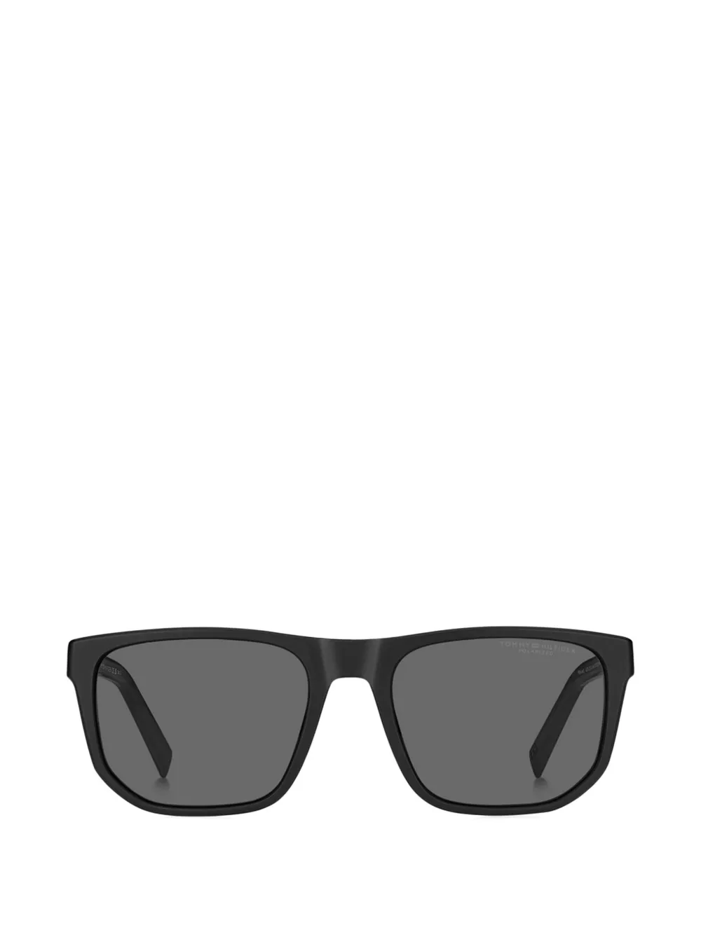 Tommy Hilfiger polarized rectangle-frame sunglasses - Schwarz