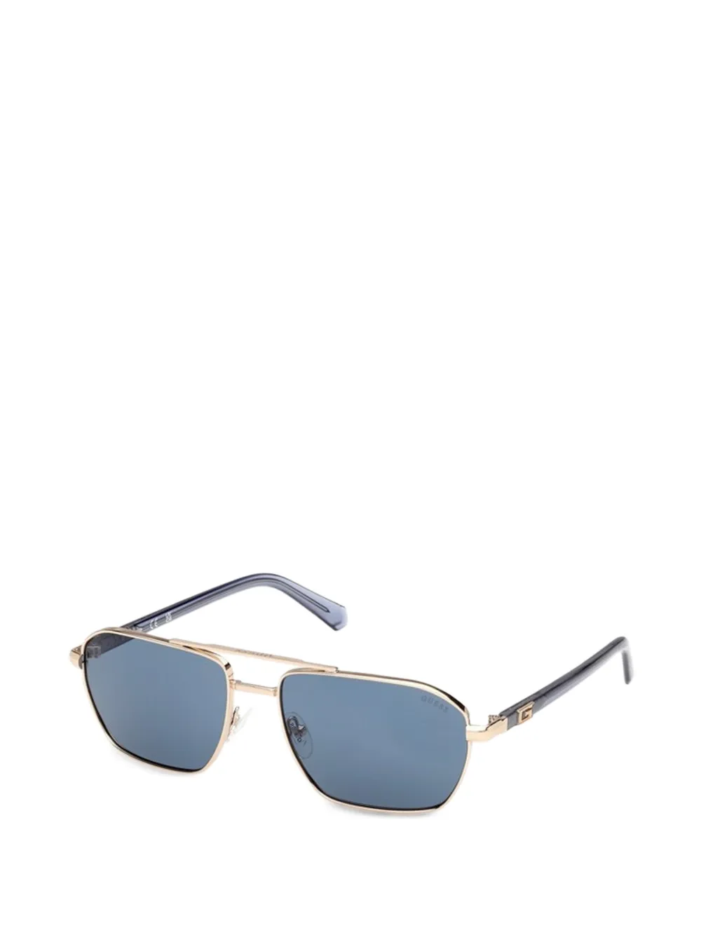 GUESS EYEWEAR pilot-frame sunglasses - Gold