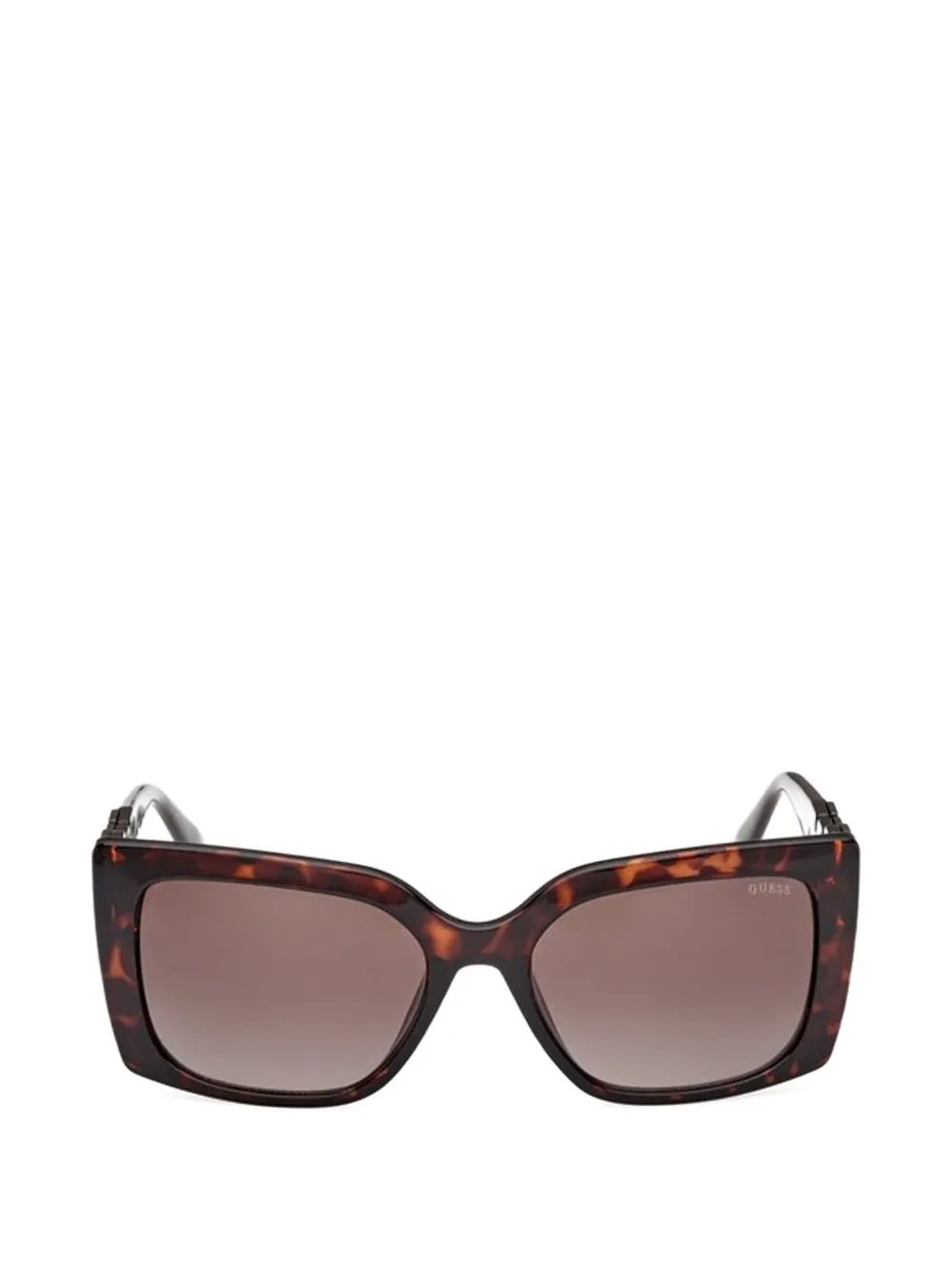 GUESS EYEWEAR square-frame sunglasses - Marrone