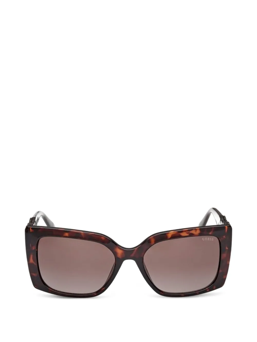 GUESS EYEWEAR square-frame sunglasses - Braun