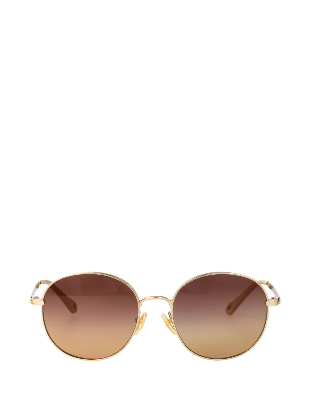 Chloé Eyewear round-frame sunglasses - Oro