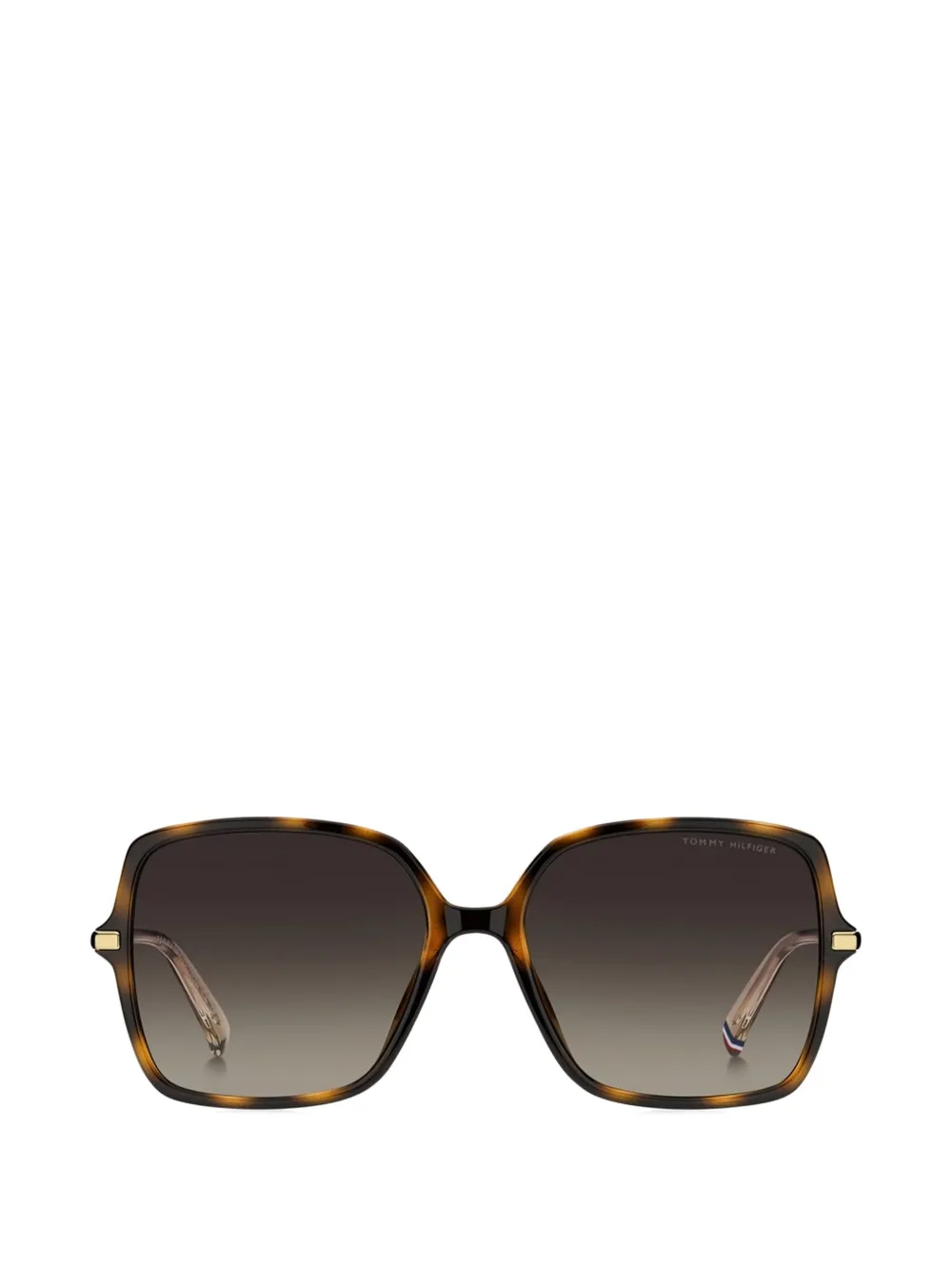 Tommy Hilfiger square-frame sunglasses - Marrone