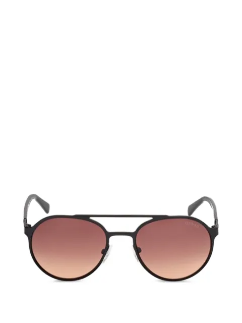 GUESS EYEWEAR round-frame double-bridge sunglasses