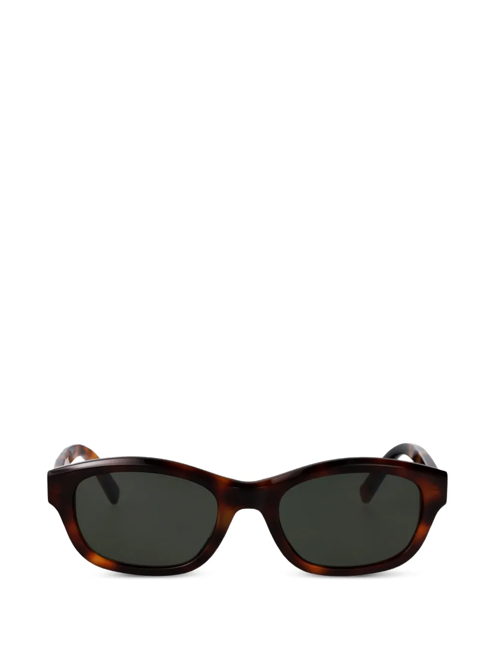 Saint Laurent Eyewear rectangle-frame sunglasses - Marrone