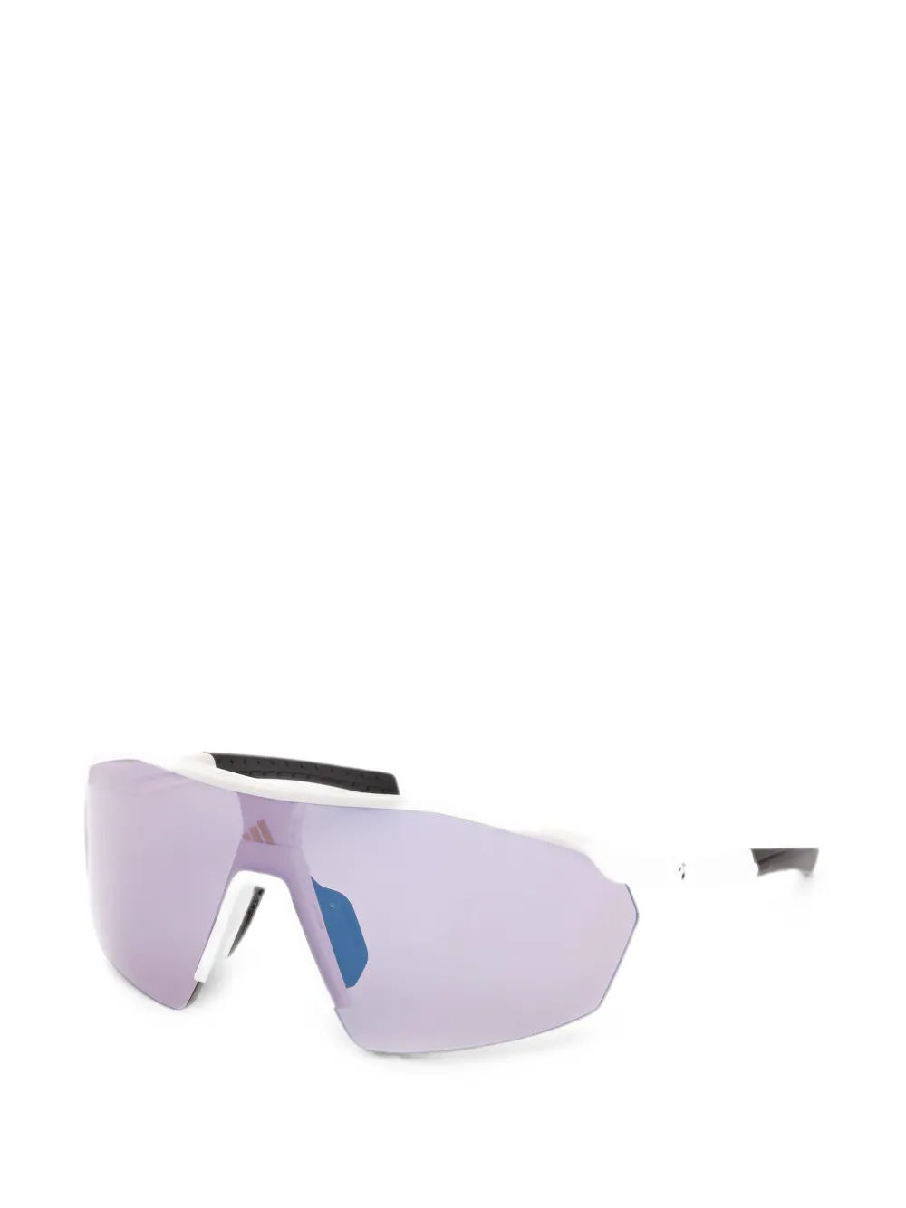 adidas Zonnebril met geometrisch montuur Wit