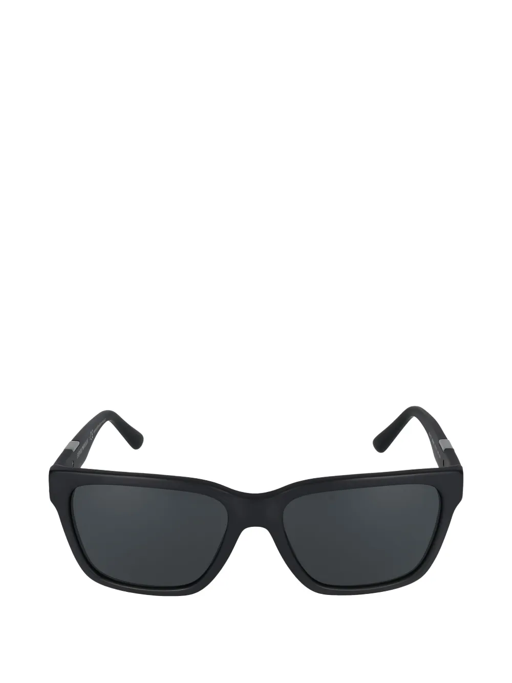 Emporio Armani rectangle-frame sunglasses - Schwarz