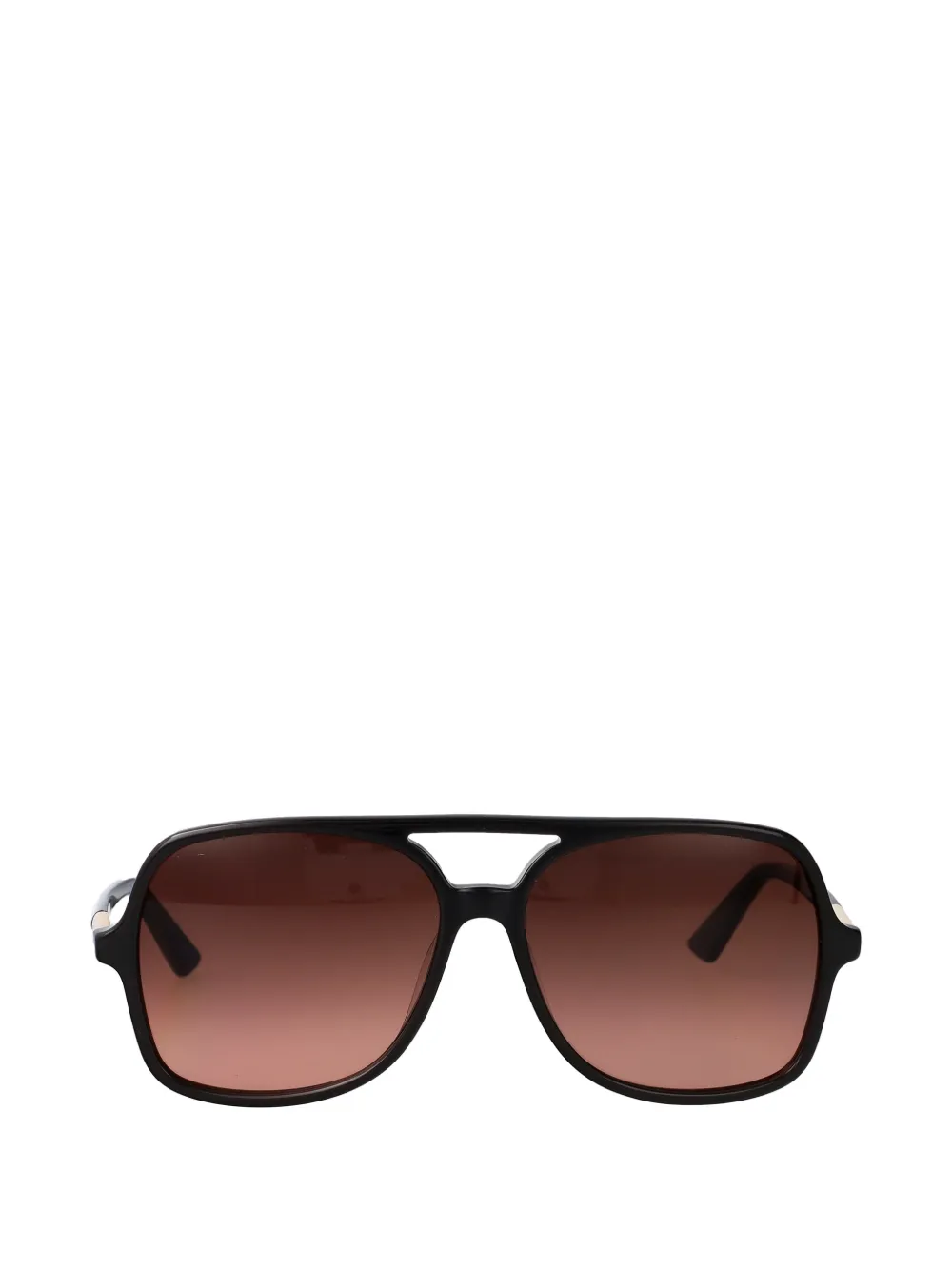 Chloé Eyewear pilot-frame sunglasses - Nero
