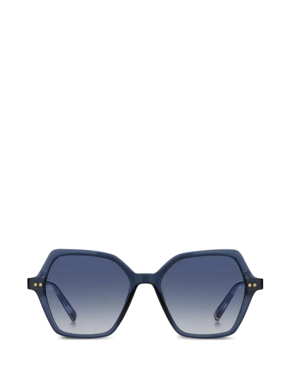 Tommy Hilfiger geometric-frame sunglasses - Blu