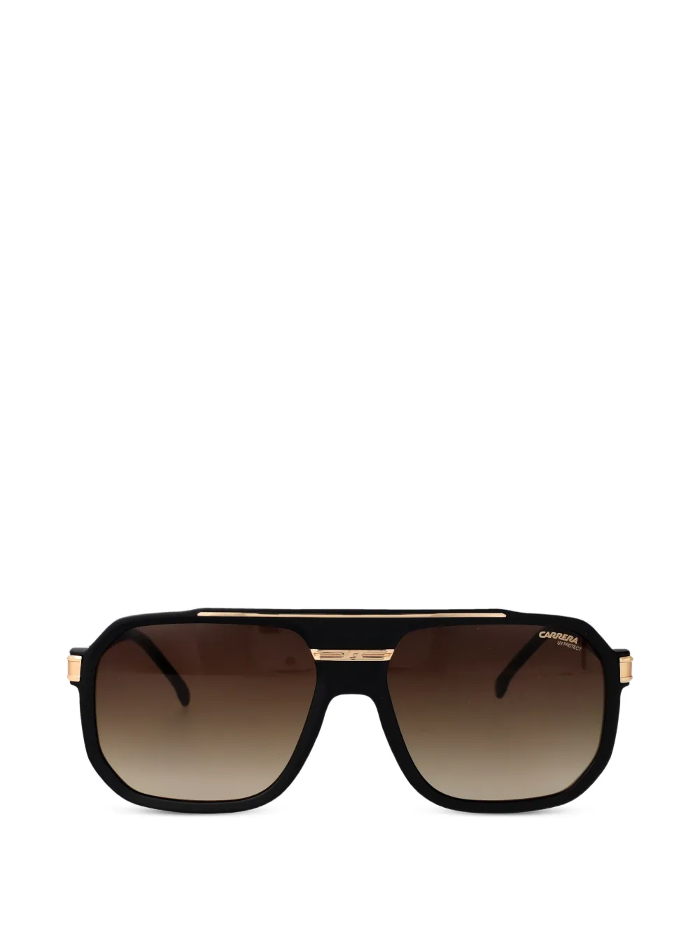 Carrera 几何形镜框太阳眼镜 | 黑色 | Image 1