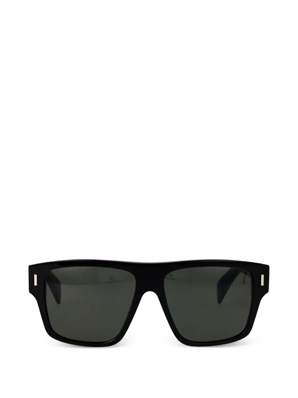Alexander McQueen Eyewear rectangle-frame sunglasses - Nero