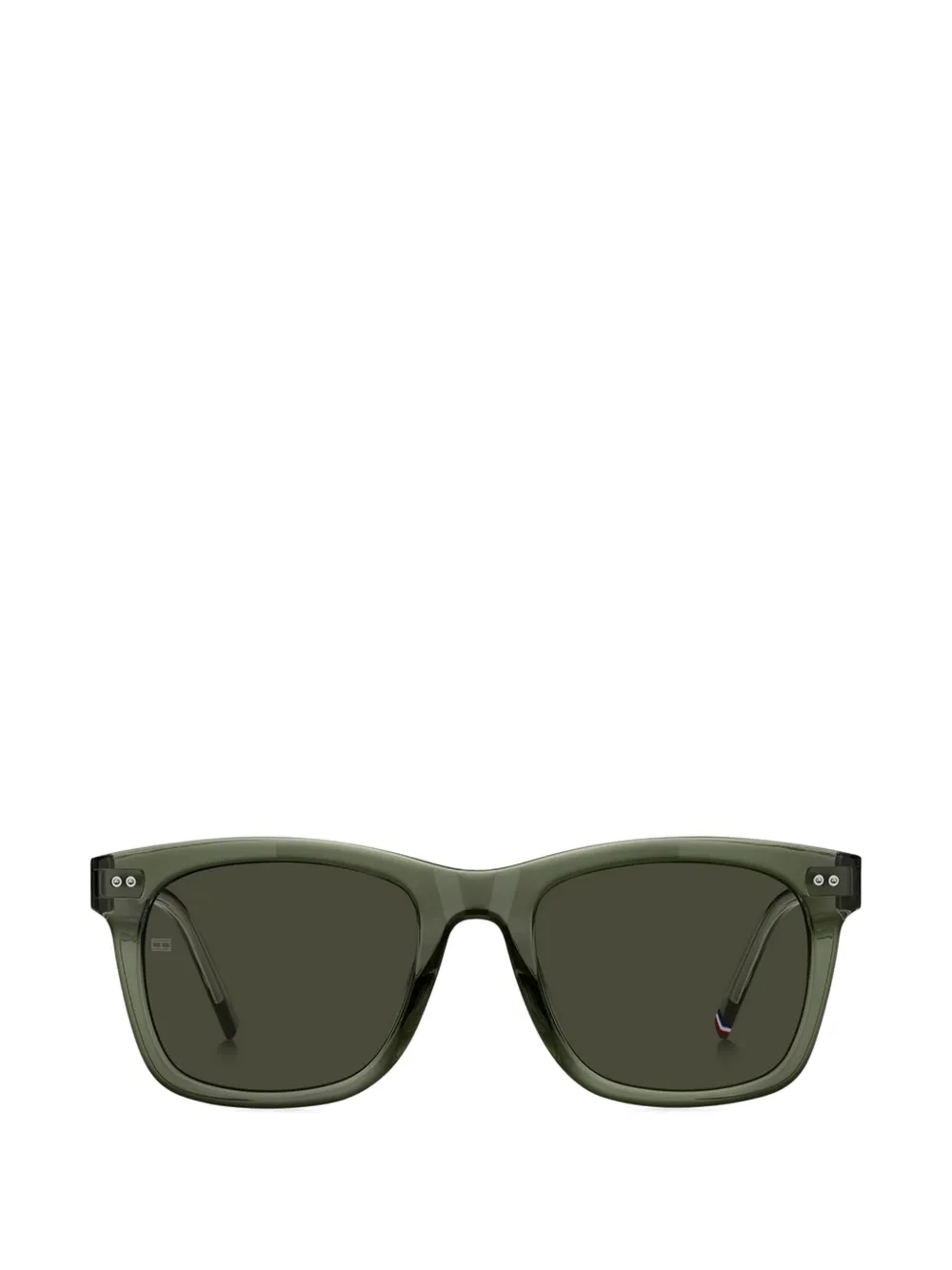 Tommy Hilfiger square-frame sunglasses - Grün