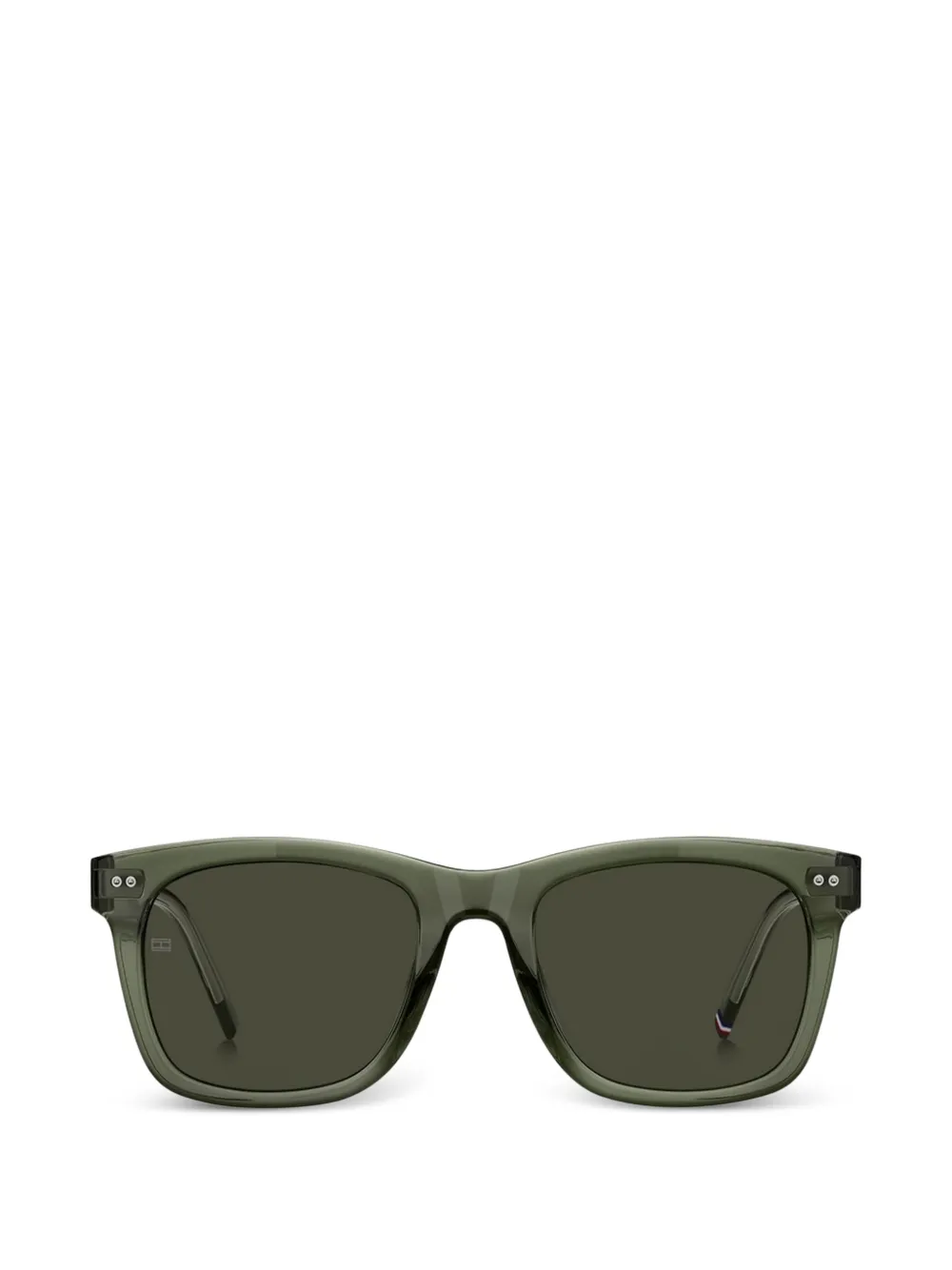 Tommy Hilfiger square-frame sunglasses - Verde