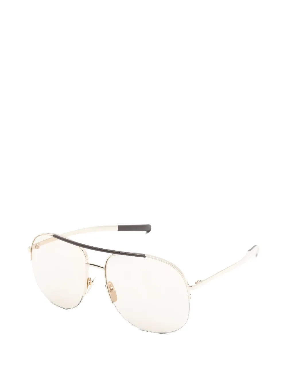 Gucci Eyewear Zonnebril met piloten montuur Goud