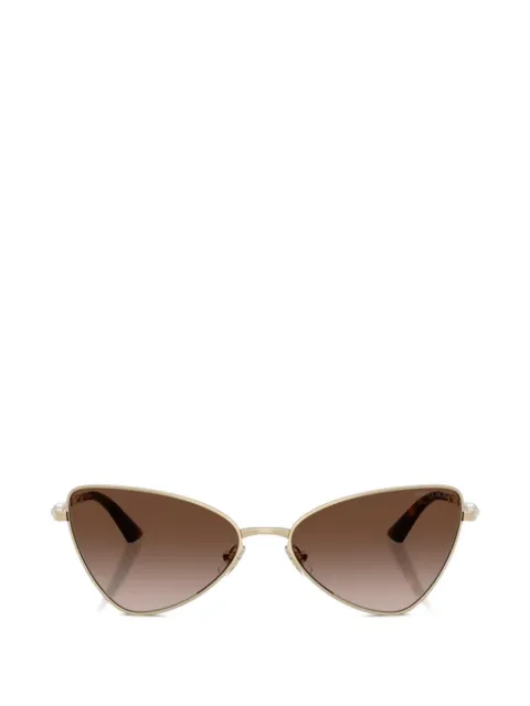 Jimmy Choo lentes de sol con apliques de perlas