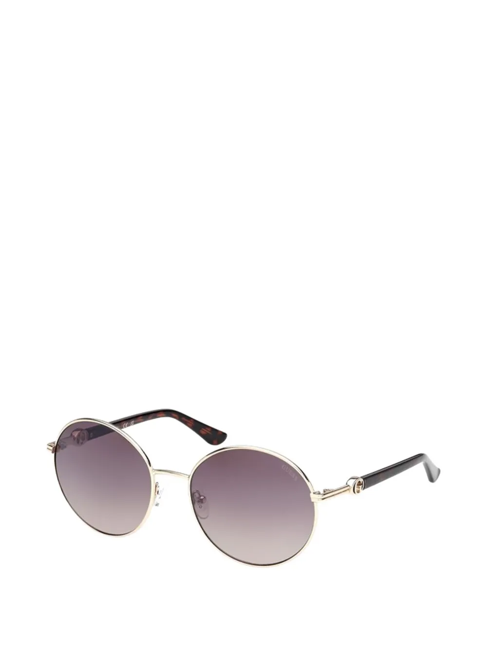 GUESS USA Zonnebril met rond montuur Goud
