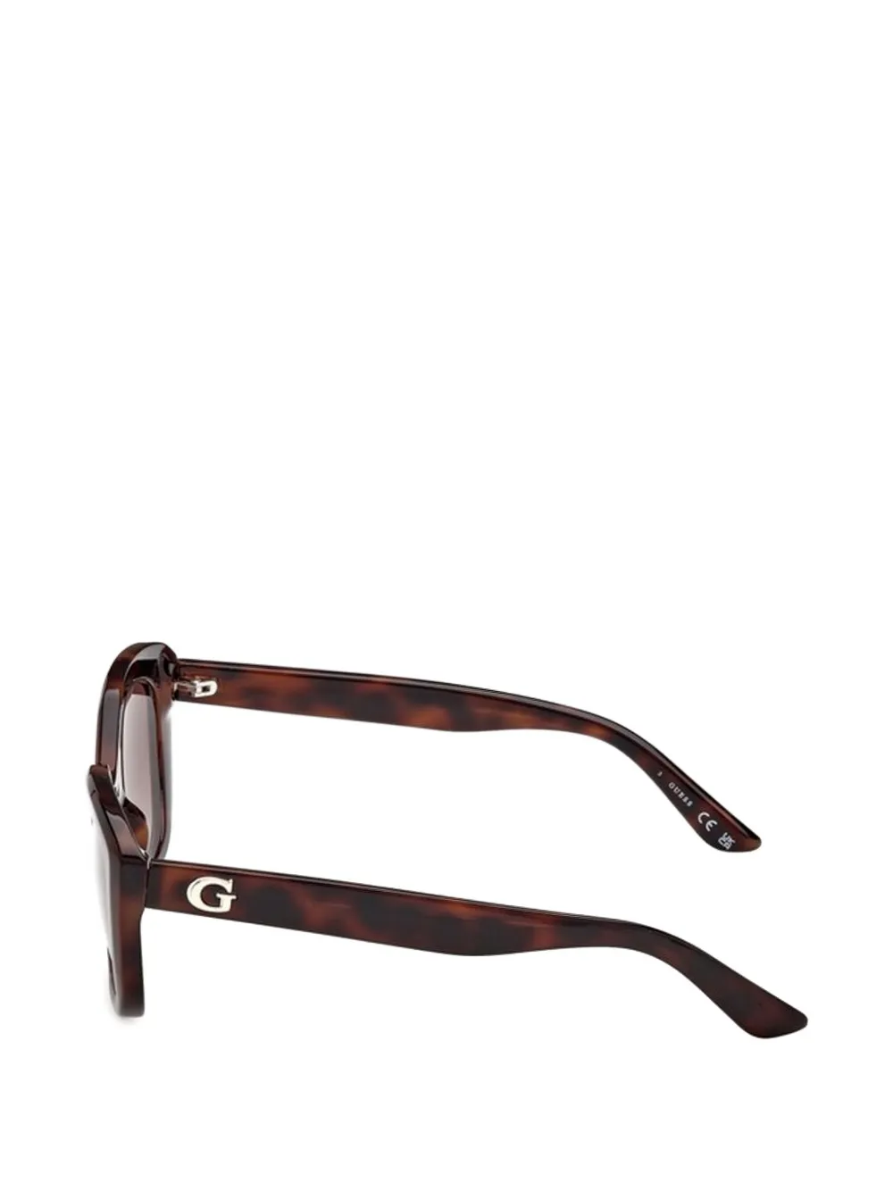 GUESS EYEWEAR Zonnebril met cat-eye montuur Bruin