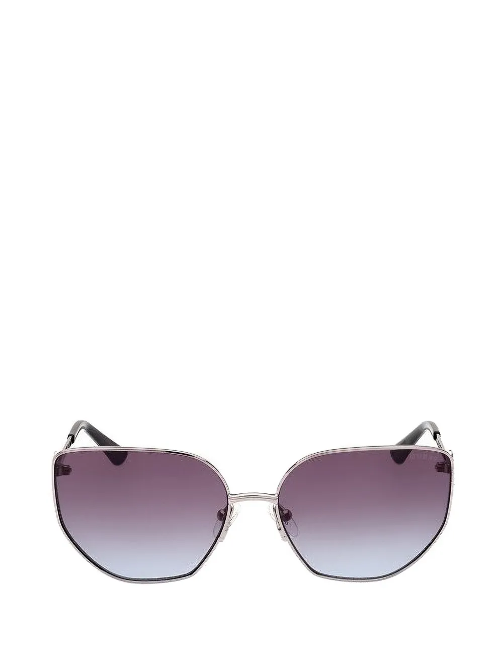 GUESS EYEWEAR geometric-frame sunglasses - Grigio