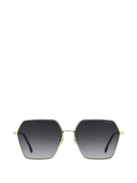 Carrera lentes de sol con armazón geométrica