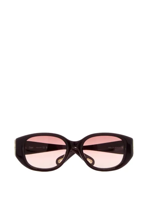 Chloé oval-frame sunglasses