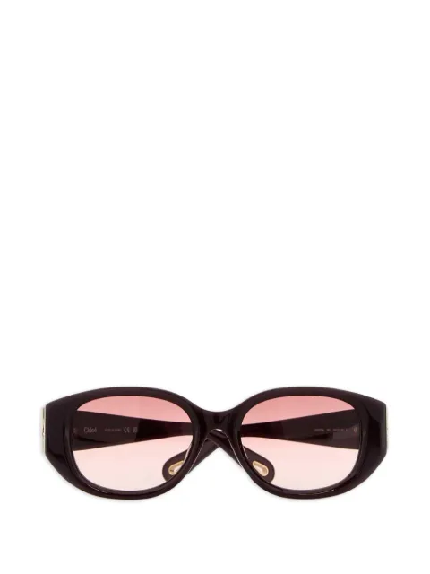 Chloé oval-frame sunglasses