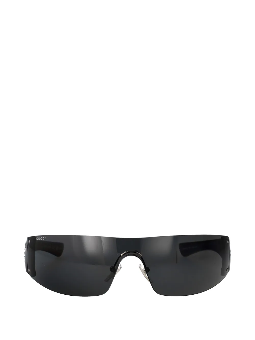 Gucci GG crystal-embellished sunglasses - Schwarz