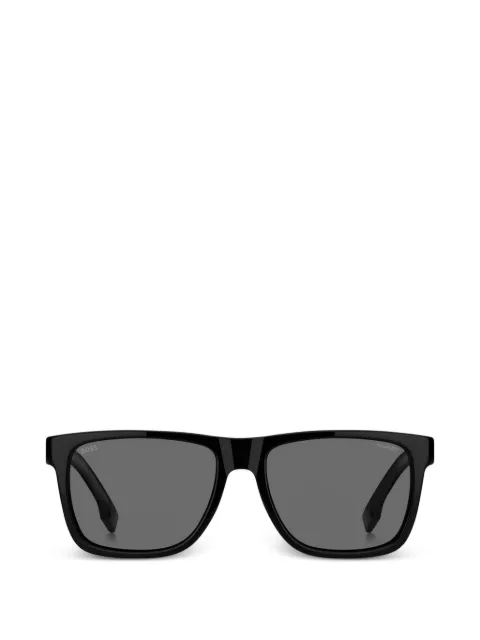 BOSS rectangle-frame sunglasses