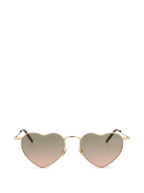 Saint Laurent Loulou heart-frame sunglasses