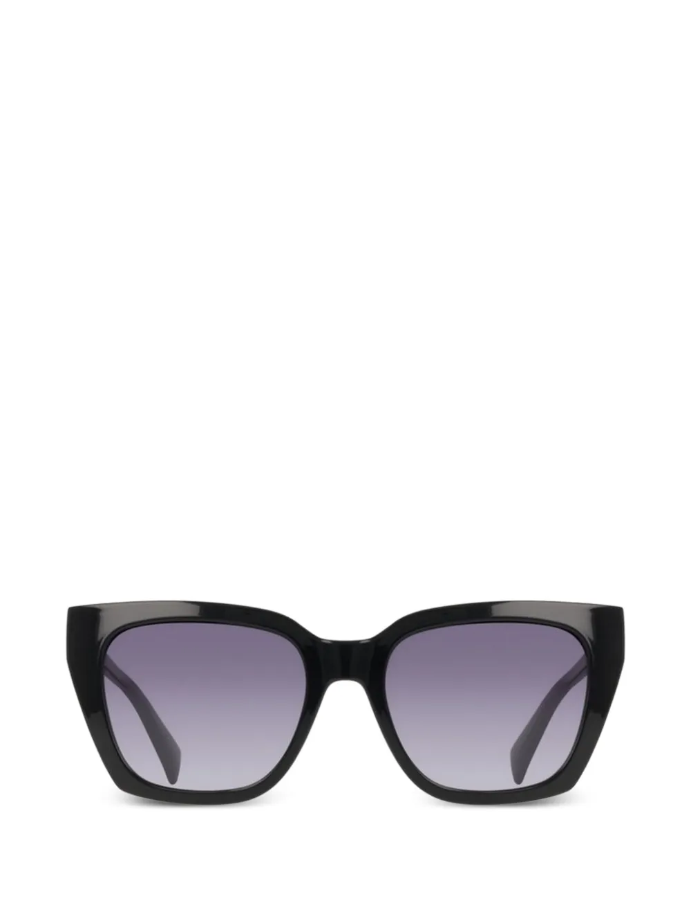 LIU JO logo-plaque square-frame sunglasses - Nero