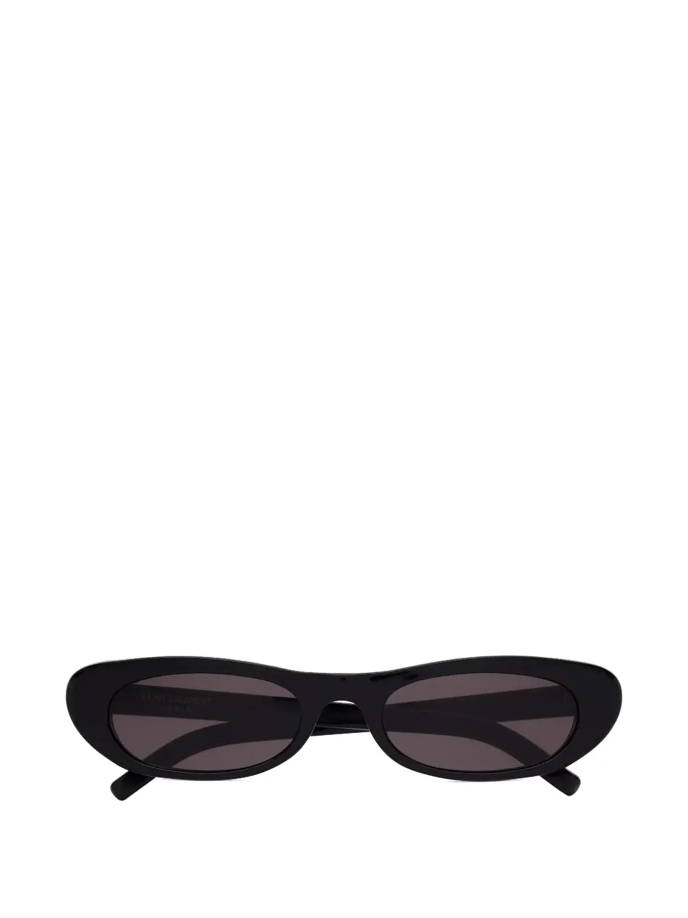 Saint Laurent Eyewear SL 557 Shade oval-frame sunglasses - Schwarz