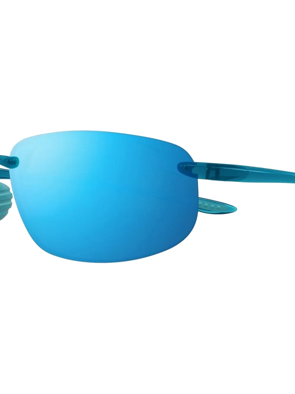 Maui Jim Ho'okipa zonnebril met rechthoekig montuur Blauw