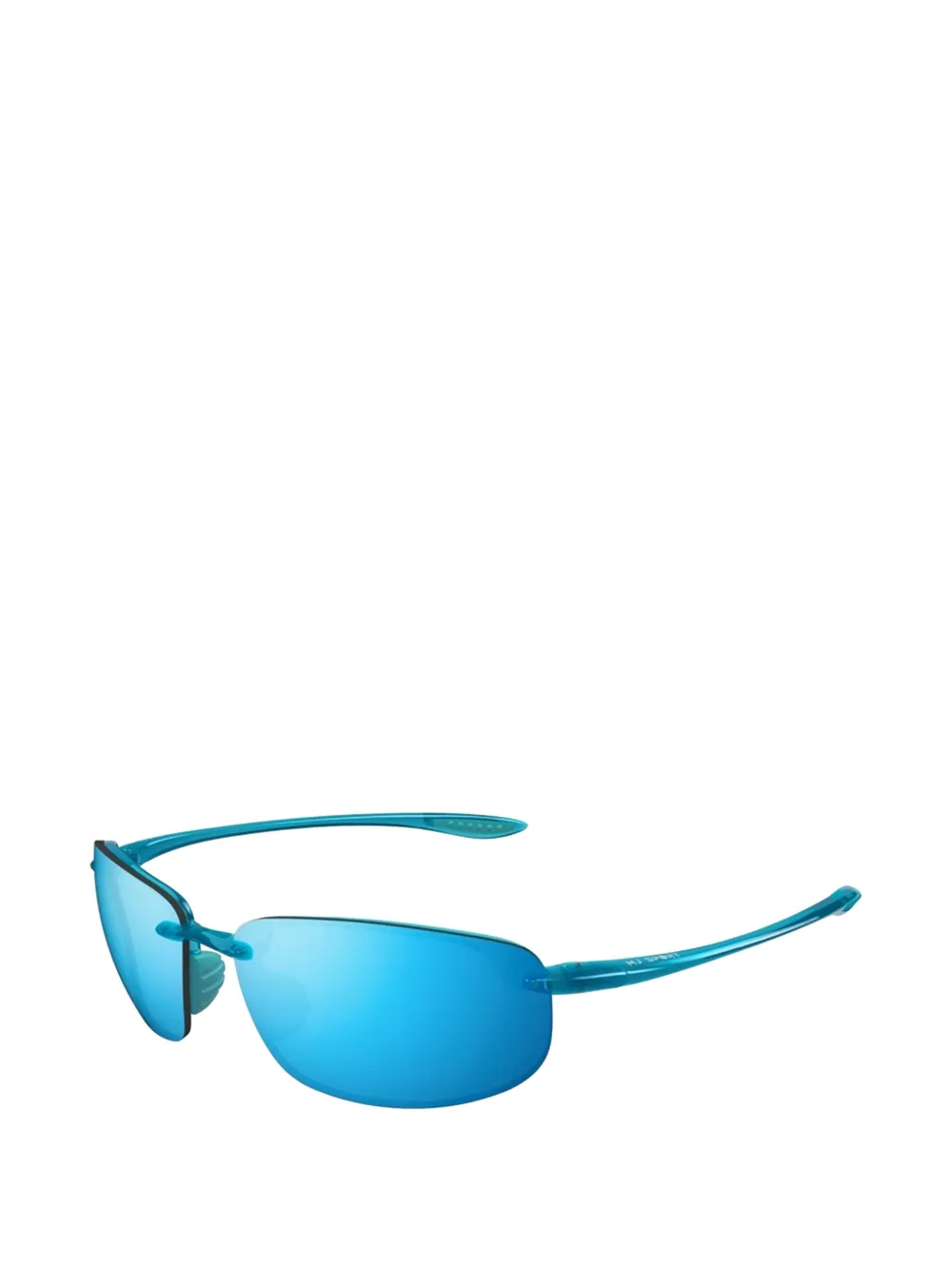 Maui Jim Ho'okipa zonnebril met rechthoekig montuur Blauw