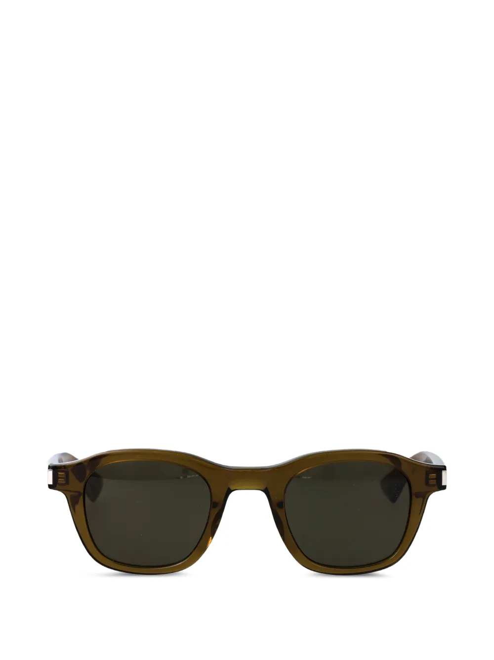 Saint Laurent SL 880 square-frame sunglasses - Braun
