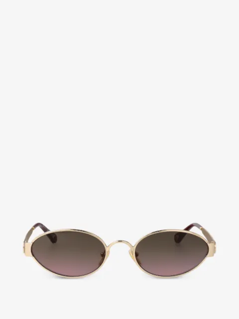 Chloé oval-frame sunglasses