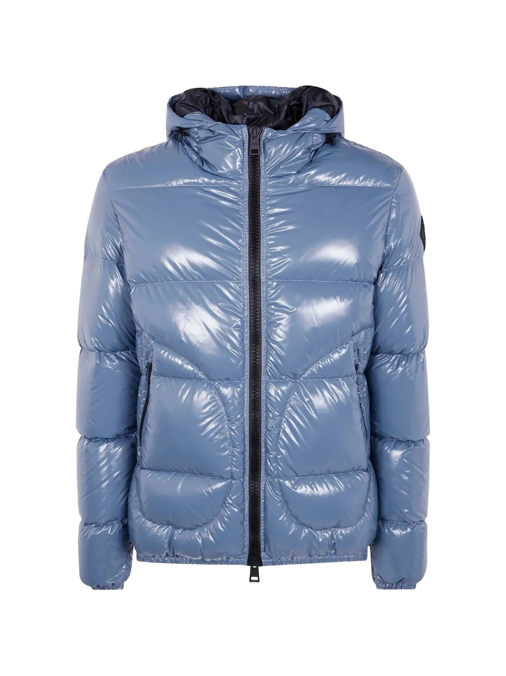 Herno Gloss hooded puffer jacket - Blue