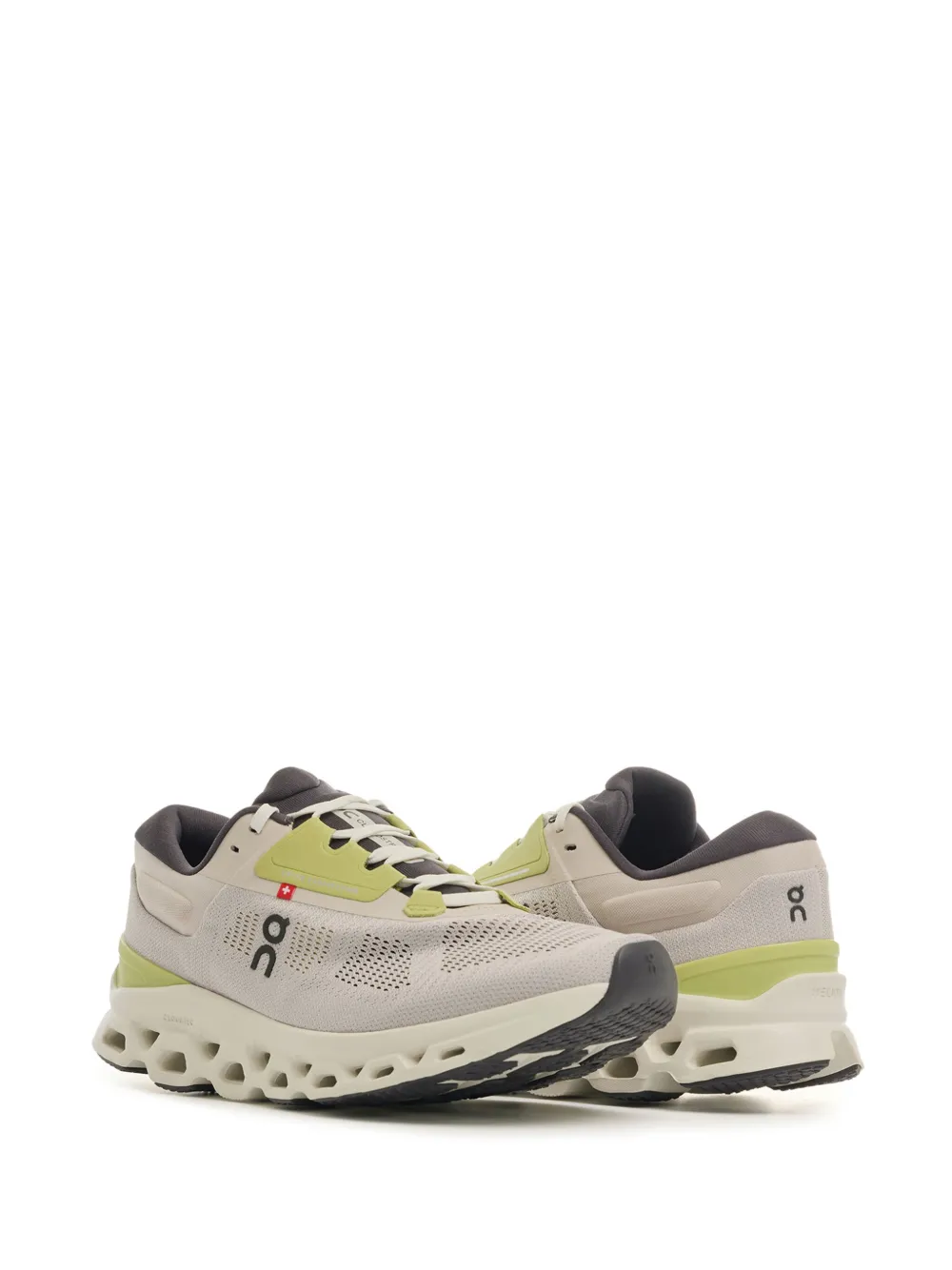 On Cloudstratus 3 WMNS "Pearl Ivory" Grijs