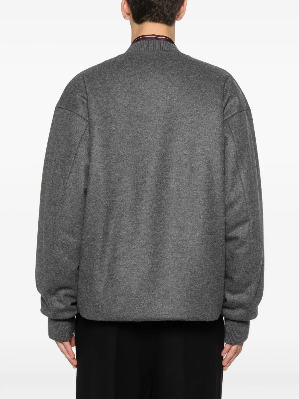 Jil Sander Jack met ritssluiting Grijs