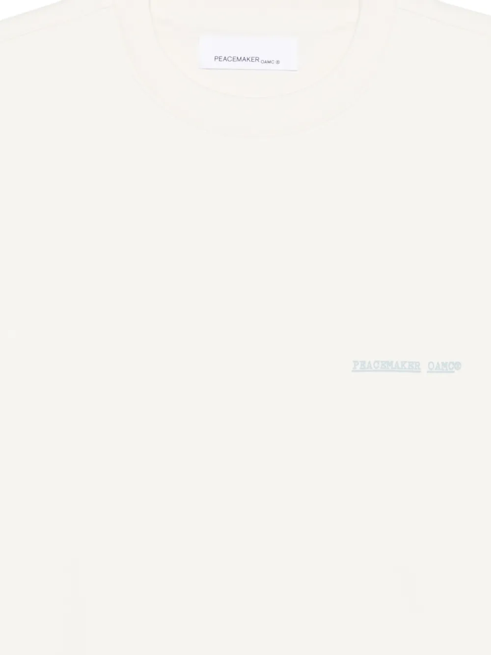 Peacemaker Oamc Trui met print Beige