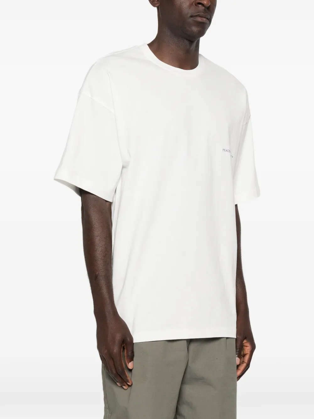OAMC T-shirt met logoprint Wit