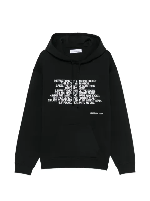 Peacemaker Oamc slogan-print hoodie
