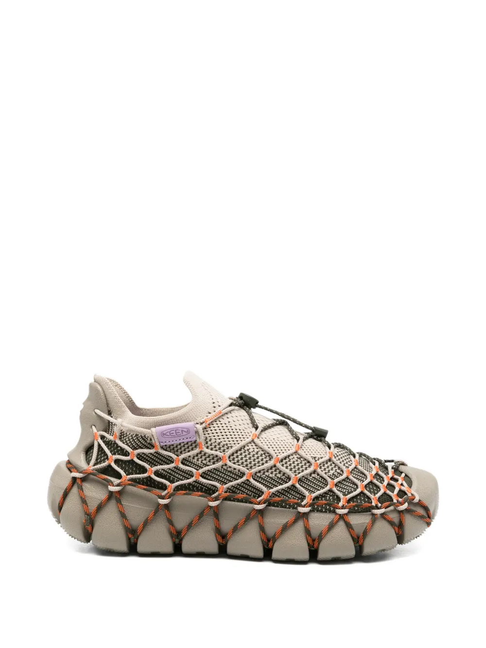 KEEN FOOTWEAR cord-overlay sneakers - Toni neutri
