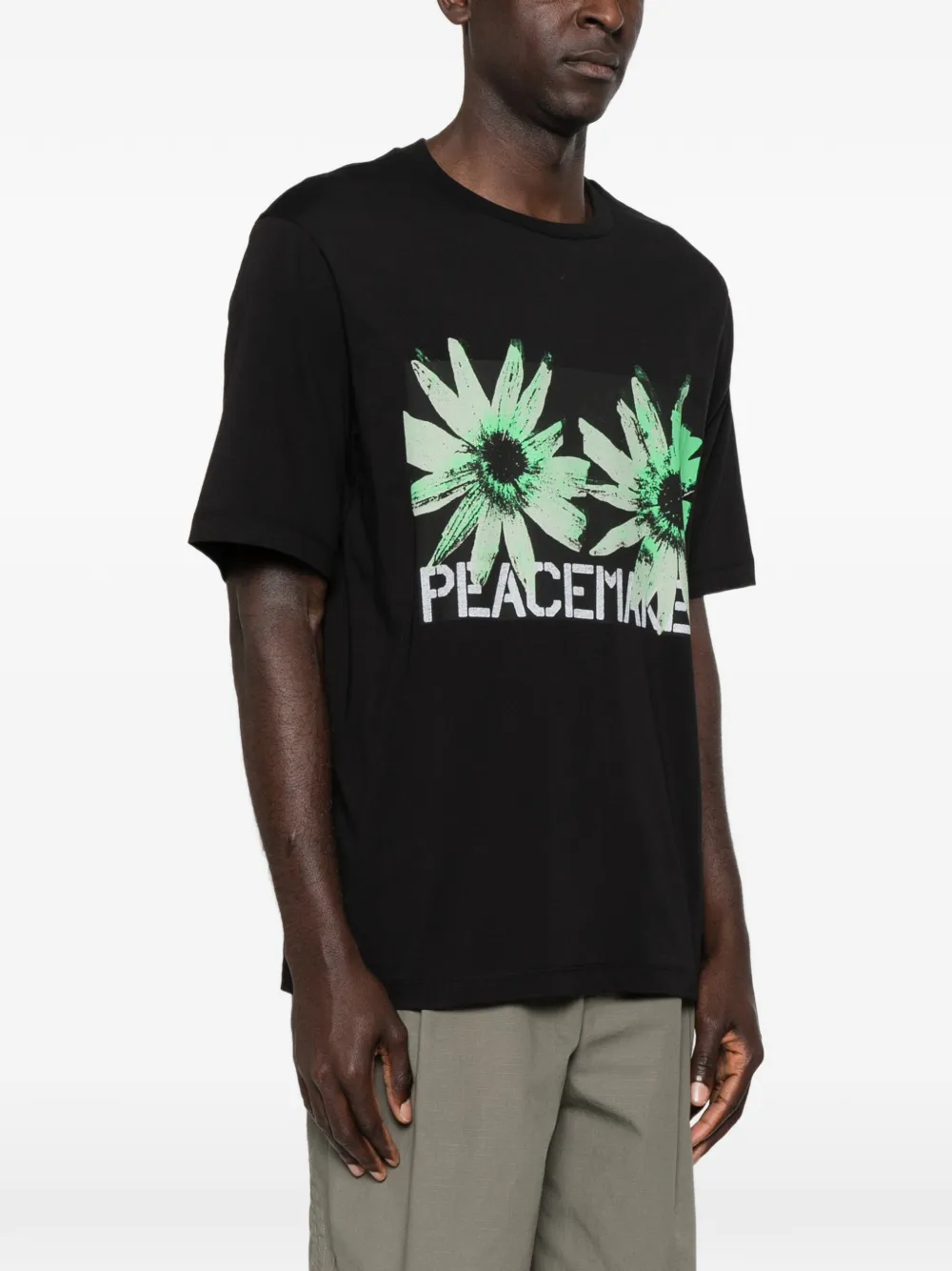 OAMC Peacemaker T-shirt met grafische print Zwart