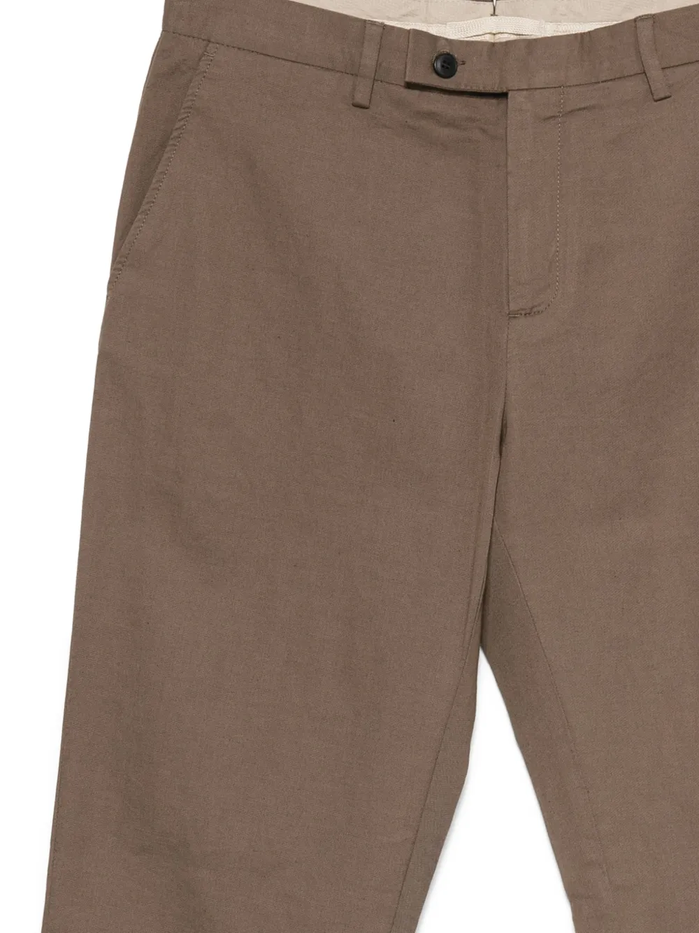 Sunspel Straight broek Bruin