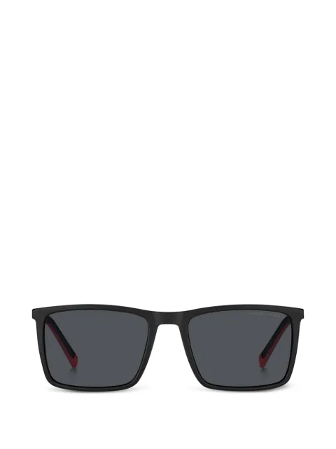 Tommy Hilfiger matte-finish rectangle-frame sunglasses
