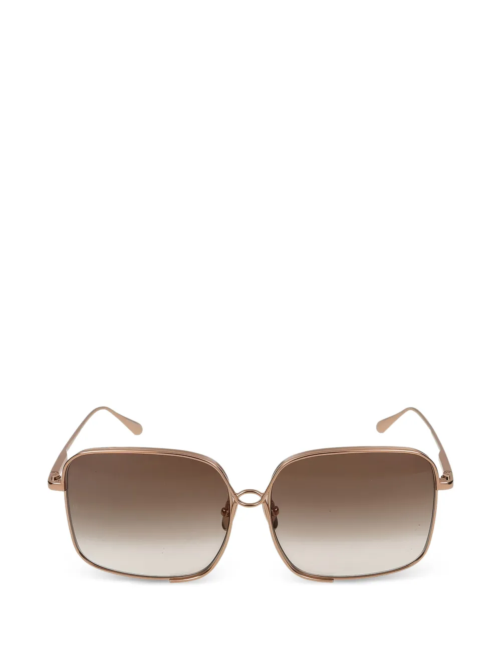 Linda Farrow Genevieve square-frame sunglasses - Rosa