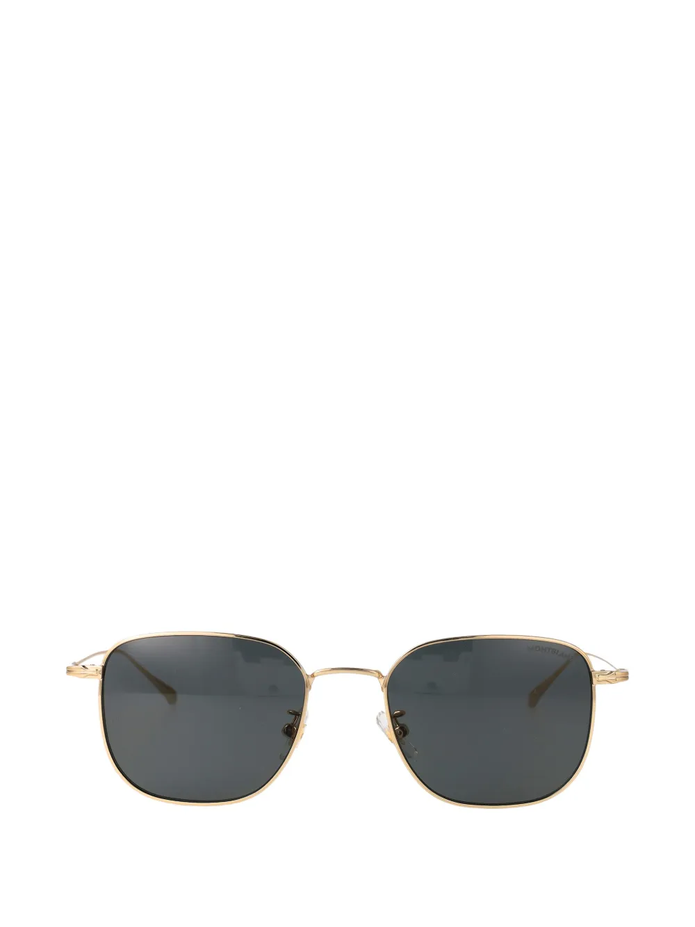 Montblanc geometric-frame sunglasses - Oro