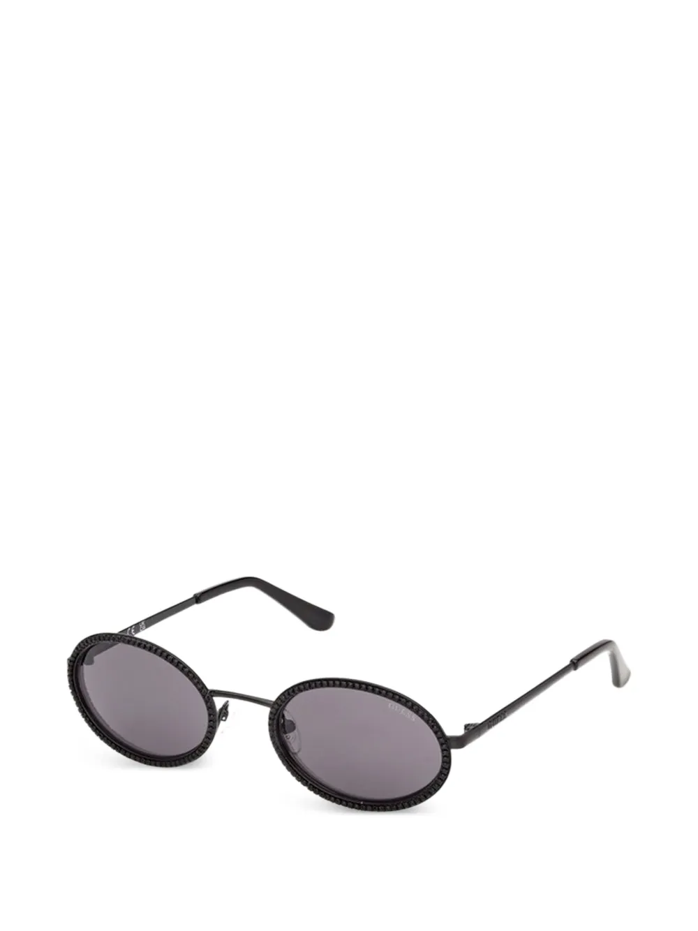 GUESS EYEWEAR oval-frame sunglasses - Nero